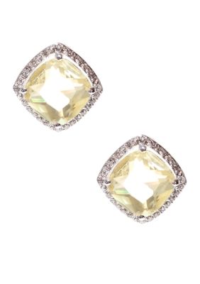 New Directions Cushion Cut Jonquil Earrings