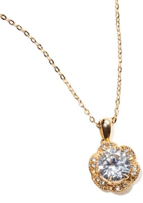 New Directions Round Flower Pendant