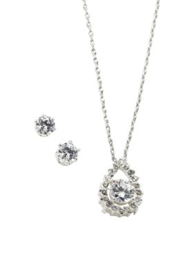 New Directions Pear Earring and Necklace Set