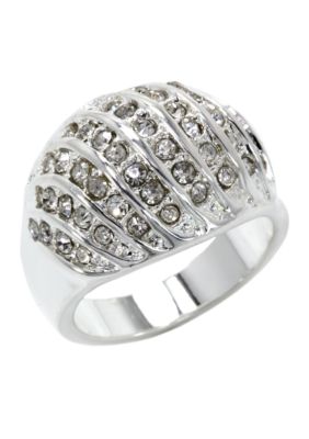 New Directions Pave Dome Ring