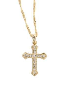 New Directions Cross Pendant