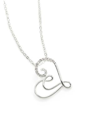 New Directions Swirling Heart Pendant Necklace