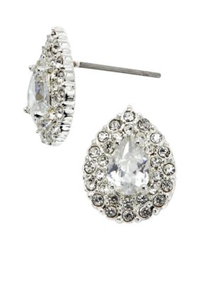 New Directions Teardrop Pave Earrings