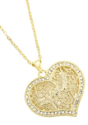 New Directions Open Heart Pendant
