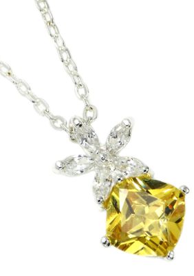 New Directions Boxed Flower Pendant