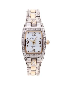 Kim Rogers&reg; Two Tone Bracelet Watch