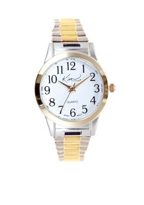 Kim Rogers Two Tone Metal Expansion Watch