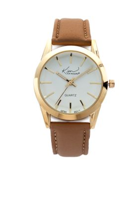 Kim Rogers Round Strap Watch