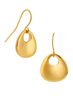 Robert Lee Morris Pebble Drop Earrings