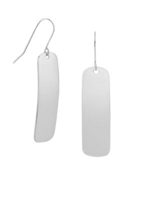 Robert Lee Morris Rectangle Drop Earrings