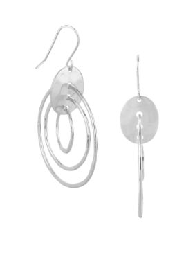 Robert Lee Morris Triple Orbital Drop Earrings