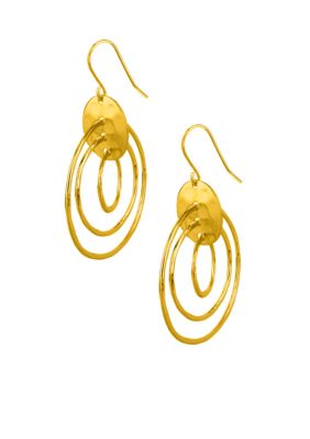 Robert Lee Morris Triple Orbital Drop Earring