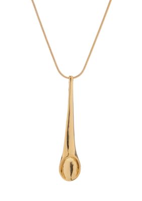 Robert Lee Morris Teardrop Pendant Necklace