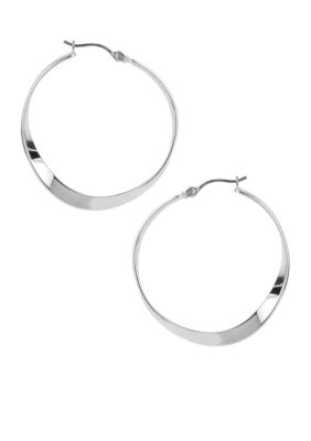 Robert Lee Morris Sculptural Hoop Earring