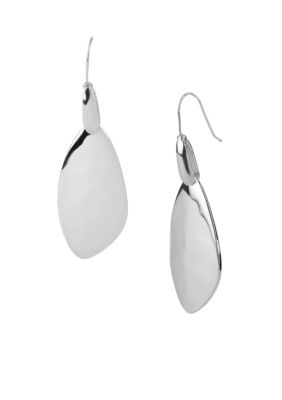 Robert Lee Morris Silver Petal Drop Earring