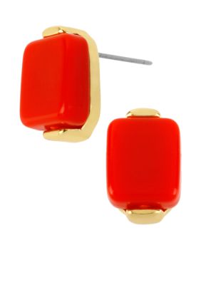 Robert Lee Morris Coral Stud Earring