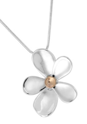 Robert Lee Morris Flower Pendant Necklace