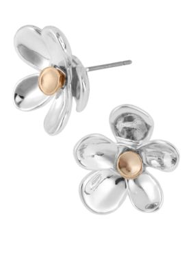 Robert Lee Morris Flower Stud Earring