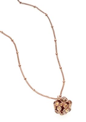 Nine West Vintage America Collection Fireball Pendant Necklace