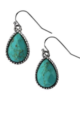 Nine West Vintage America Collection Small Teardrop Earrings