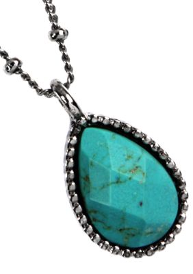 Nine West Vintage America Collection Carded Pendant Necklace