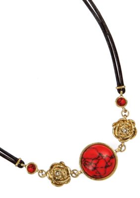 Nine West Vintage America Collection Frontal Necklace