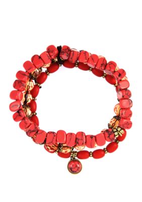 Nine West Vintage America Collection Stretch Bracelet