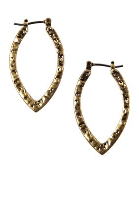 Nine West Vintage America Collection Click It Hoop Earrings