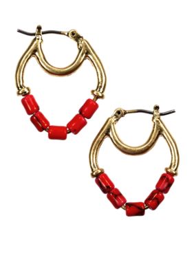 Nine West Vintage America Collection Stone Drop Earrings
