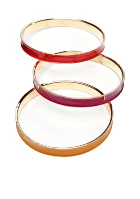 New Directions Warm Tonal Set of Three Bangles