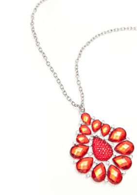 New Directions&reg; Cluster Stone Pendant