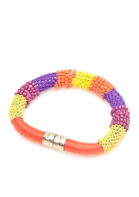 New Directions Magnetic Seed Bead Bracelet