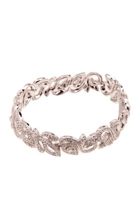Nadri Baroque Line Bracelet