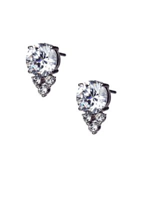 Nadri Cluster Stud Earring