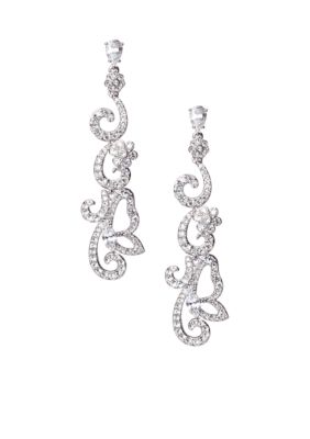 Nadri Butterfly Statement Earrings