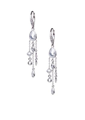 Nadri Bezel Chandelier Earring
