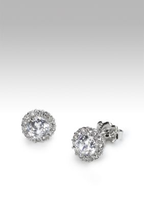 Nadri Classic Framed CZ Studs