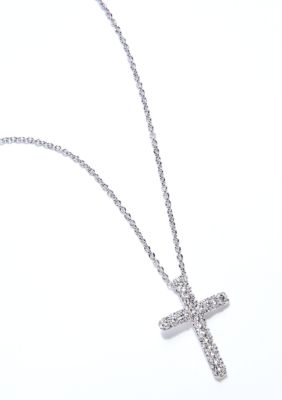 Nadri Pave Cross Pendant