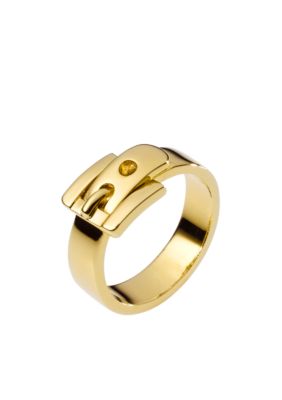 Michael Kors Jewelry Golden Buckle Ring Size 7
