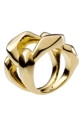 Michael Kors Jewelry Golden Chain Ring