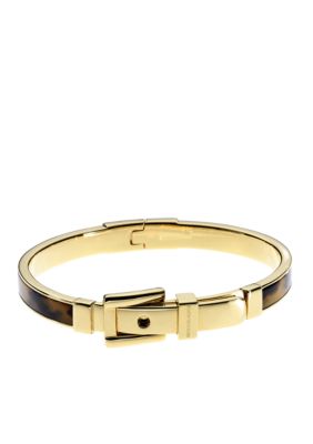 Michael Kors Jewelry Tortoise Buckle Bangle 