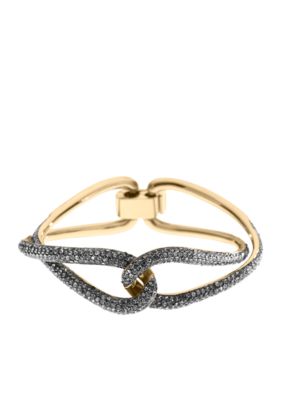 Michael Kors Jewelry Gold Twist Bangle