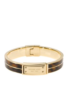 Michael Kors Jewelry Tort Plaque Bangle Bracelet