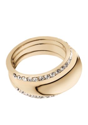 Michael Kors Jewelry Two Piece Gold Ring
