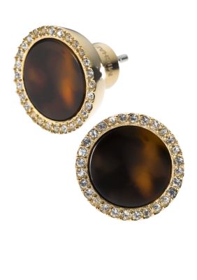 Michael Kors Jewelry Tort Slice Stud