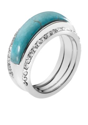Michael Kors Jewelry Turquoise Slice Ring
