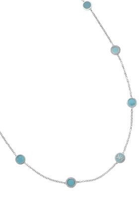 Michael Kors Jewelry Long Turquoise Necklace