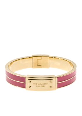Michael Kors Jewelry Gold and Zinnea Hinge Bangle