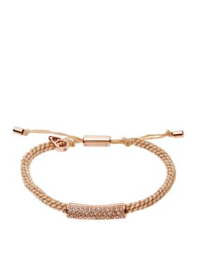 Michael Kors Jewelry Pave Buff Macram Bracelet