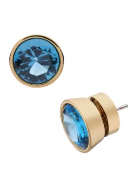 Michael Kors Jewelry Large Indicolite Stud Earrings